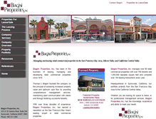 Tablet Screenshot of biaginiproperties.com